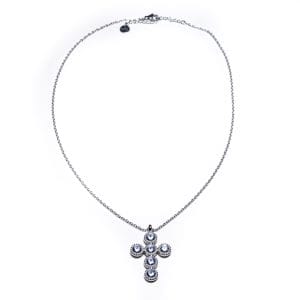 collana croce a 1